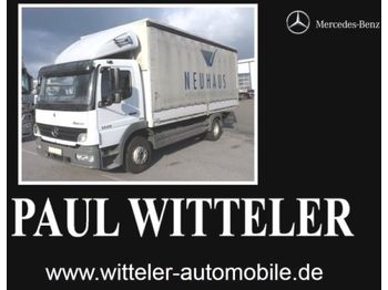 Plachtový nákladní auto Mercedes-Benz Atego 1229 L,EU 4, AHK, Schiebepl., Klima: obrázek 1