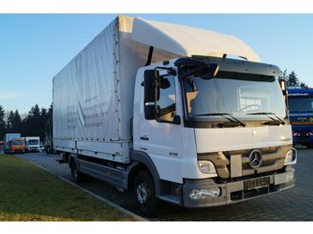 Plachtový nákladní auto Mercedes-Benz Atego II 818 EEV Pritsche Plane Hebebühne: obrázek 1