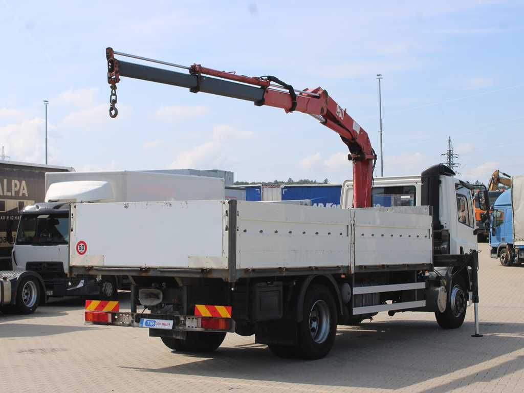 Nákladní automobil valníkový/ Plošinový DAF CF 240, CRANE HMF 953 K2, PNEU 80%