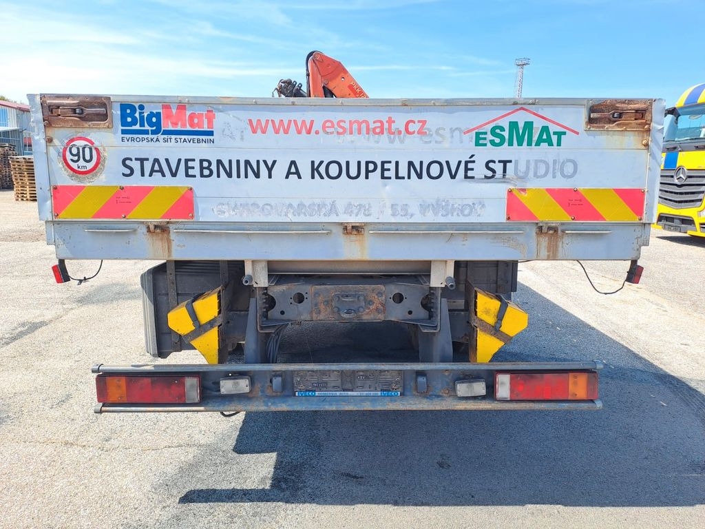 Nákladní automobil valníkový/ Plošinový Iveco EuroCargo ML 180E21 Kran PKK12500