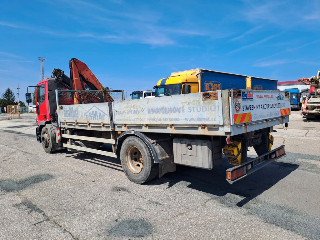Nákladní automobil valníkový/ Plošinový Iveco EuroCargo ML 180E21 Kran PKK12500