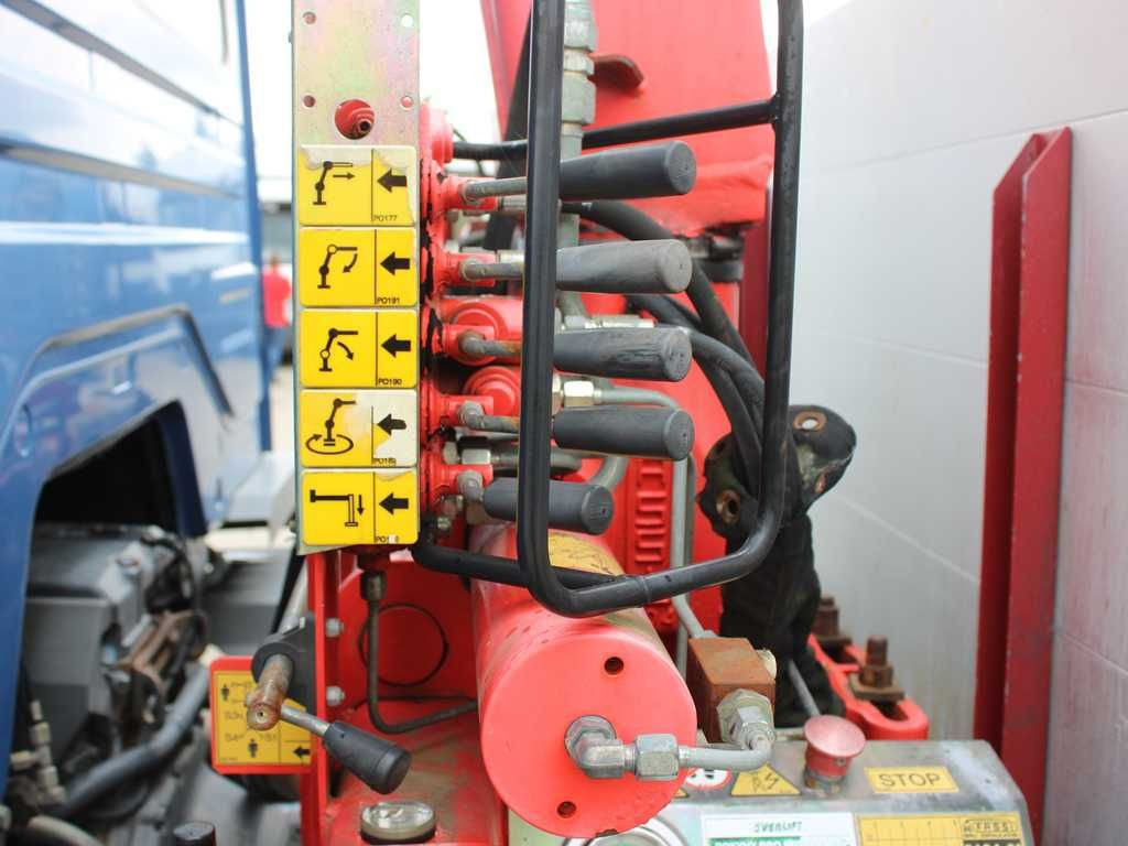 Nákladní automobil valníkový/ Plošinový Mercedes-Benz ATEGO 1018, EURO 3, CRANE FASSI F40A.21