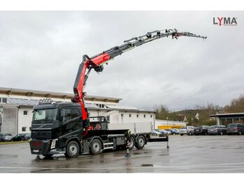 Nákladní automobil valníkový/ plošinový Volvo FASSI 820RA2.27 FJ L426 8x2 - SOFORT - NOW READY
