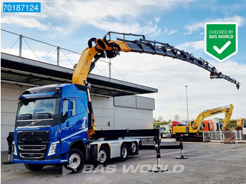 Nákladní automobil valníkový/ plošinový Volvo FH 500 8X2 Crane Kran Effer 1000/9S + Fly-Jib 6S+Winch