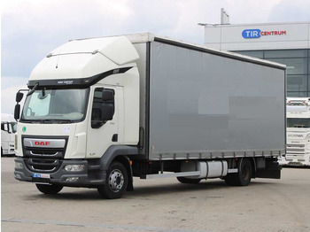 Plachtový nákladní auto  DAF LF 290 FA, EURO 6, SLEEPING CABIN