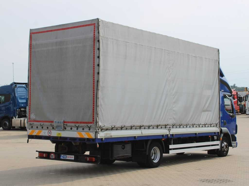 Plachtový nákladní auto DAF LF 45.220, EURO 5 EEV, SLEEPING CABIN,SIDE-WALLS