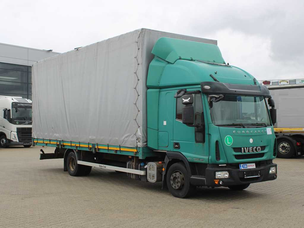 Plachtový nákladní auto Iveco EUROCARGO 120EL22, EURO 5