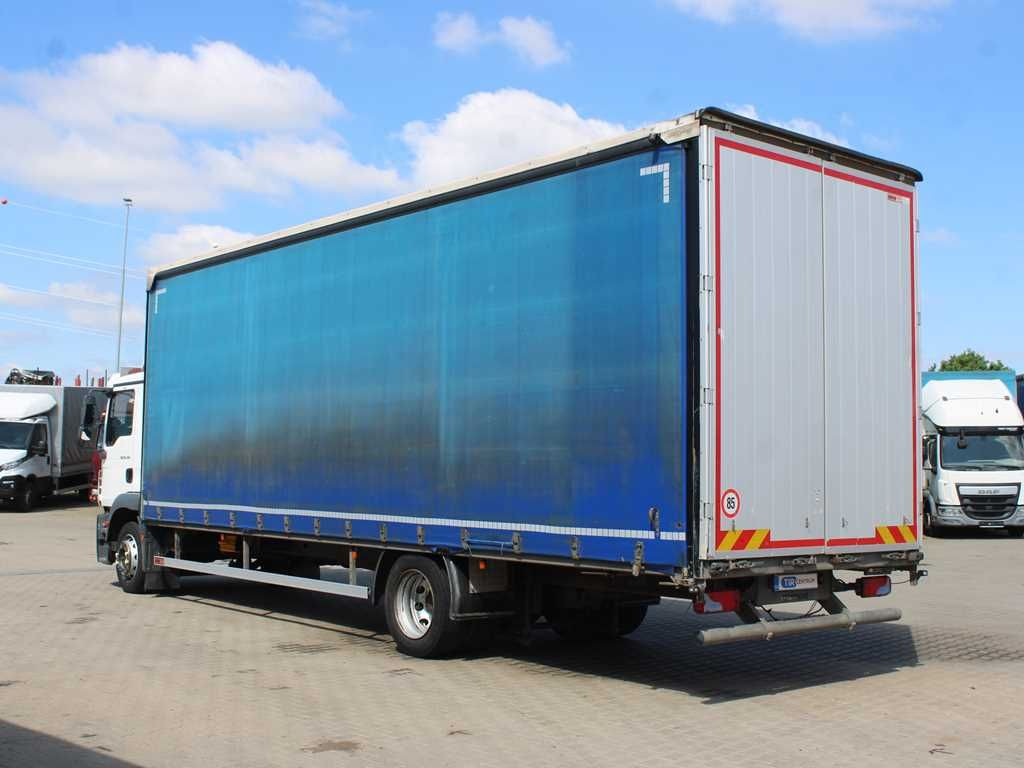 Plachtový nákladní auto MAN TGM 18.290, AIR SUSPENSIONS, EURO 5