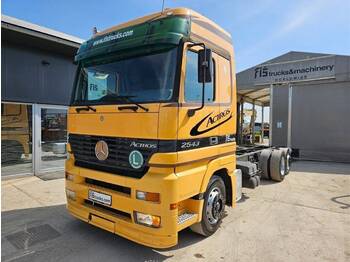 Mercedes-Benz ACTROS 2543 L 6X2 chassis - retarder  - podvozek s kabinou
