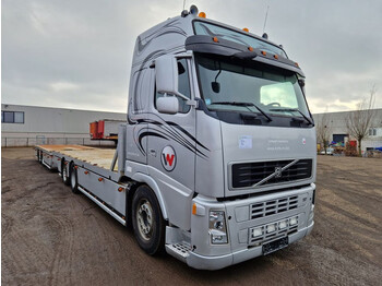 Volvo FH 13.400 COMBINATIE / KRONE ZZ18 / AANHANGWAGEN / TRUCKS EN MACHINES TRANSPORTER - přepravník automobilů