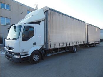Plachtový nákladní auto Renault MIDLUM 270.12, EEV + TANDEM PANAV TV10L, 1 ACHSE: obrázek 1