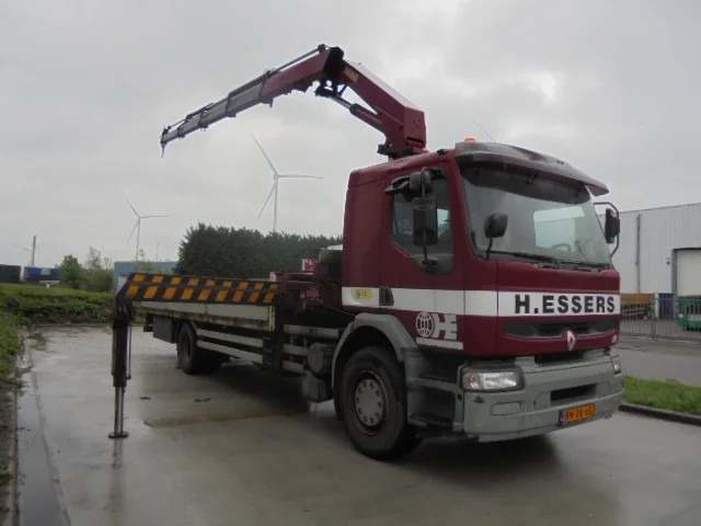 Skříňový nákladní auto, Auto s hydraulickou rukou Renault Premium 320: obrázek 3