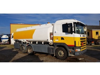 Cisternové vozidlo Scania 124 R 6x2 19000 Liter tank, manual, Petrol diesel ADR: obrázek 1