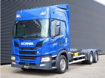 Podvozek s kabinou Scania G450 6x2*4 / EURO 6 / CHASSIS / FULL AIR SUSPENSION: obrázek 1