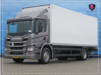 Skříňový nákladní auto Scania P220 B4X2NA | CLOSED BOX SCHMITZ | 760 x 247 X 250 (245) | 2000KG TAILGATE DHOLLANDIA |: obrázek 1