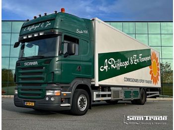 Skříňový nákladní auto Scania R380 BLOEMEN RETARDER EURO 3 ANALOGE TACHO 909k KM ORIGINEEL KOELING KACH: obrázek 1