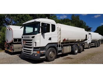Cisternové vozidlo Scania R480 R480 20000 L ADR tank Petrol Fuel Diesel Euro 5: obrázek 1