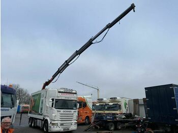 Skříňový nákladní auto, Auto s hydraulickou rukou Scania R620-V8 6X4 MANUAL EURO 5 + PALFINGER PK20002 ME: obrázek 1