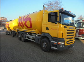 Cisternové vozidlo Scania R 420 6x2 silo + trailer bulk 60.000 liter: obrázek 1