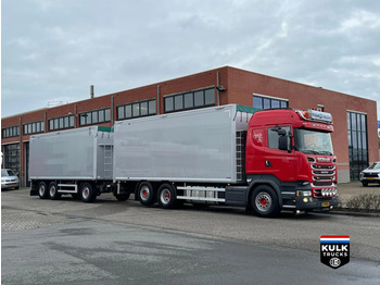 Skříňový nákladní auto Scania R 520 6X2/4 ** WALKING FLOOR COMBINATION NEW CONDITION! / 92 M3: obrázek 4