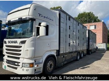Přepravník zvířat Scania R 560 Topline Menke 4 Stock Hubdach Komplett: obrázek 1