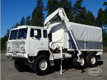 Plachtový nákladní auto Scania SBAT 111SA 166 (TBG 40) 6x6 Flak-lämmar (kapell) (kran): obrázek 1