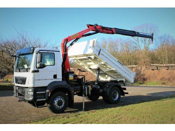 Sklápěč MAN TGM 18.320 4x4 / Palfinger PK 11001