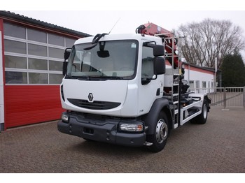 Sklápěč Renault Midlum 270DXi Kipper Kran HMF 635
