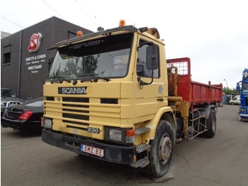 Sklápěč Scania 93 230 lames benne/grue