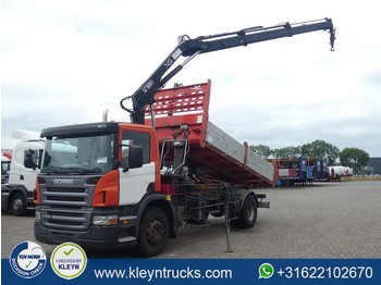 Sklápěč Scania P230 hiab 122