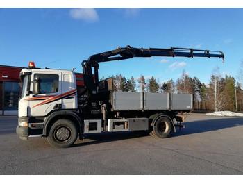 Sklápěč Scania P340 Palfinger PK16502-4+kippi
