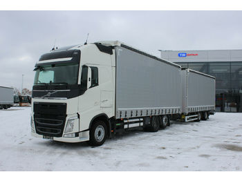 Plachtový nákladní auto Volvo FH 500, TRANSIT SET, EURO 6 + WECON PC PP 04: obrázek 1
