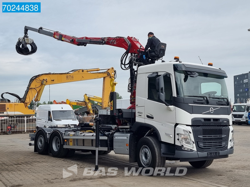 Nový Hákový nosič kontejnerů, Auto s hydraulickou rukou Volvo FM 460 6X2 Penz Crane 15Z9.50R Hyva 20-57-S VEB Liftachse: obrázek 4