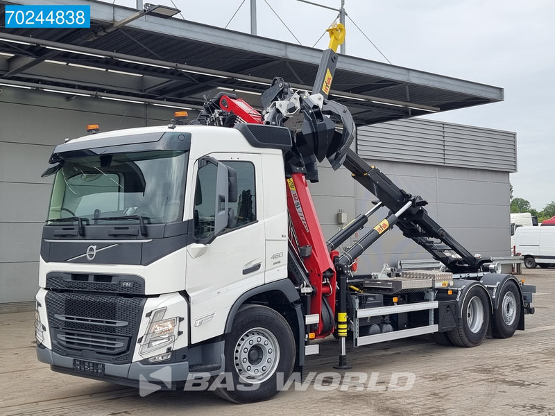 Nový Hákový nosič kontejnerů, Auto s hydraulickou rukou Volvo FM 460 6X2 Penz Crane 15Z9.50R Hyva 20-57-S VEB Liftachse: obrázek 9