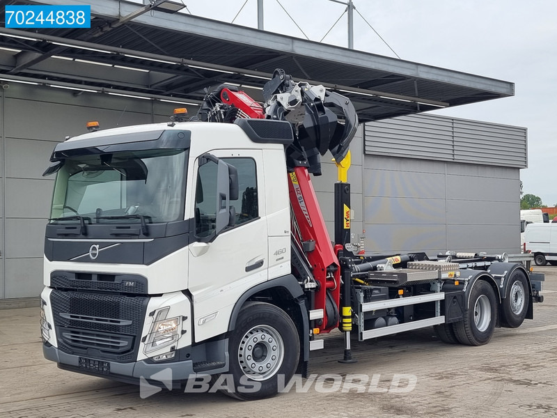 Nový Hákový nosič kontejnerů, Auto s hydraulickou rukou Volvo FM 460 6X2 Penz Crane 15Z9.50R Hyva 20-57-S VEB Liftachse: obrázek 17