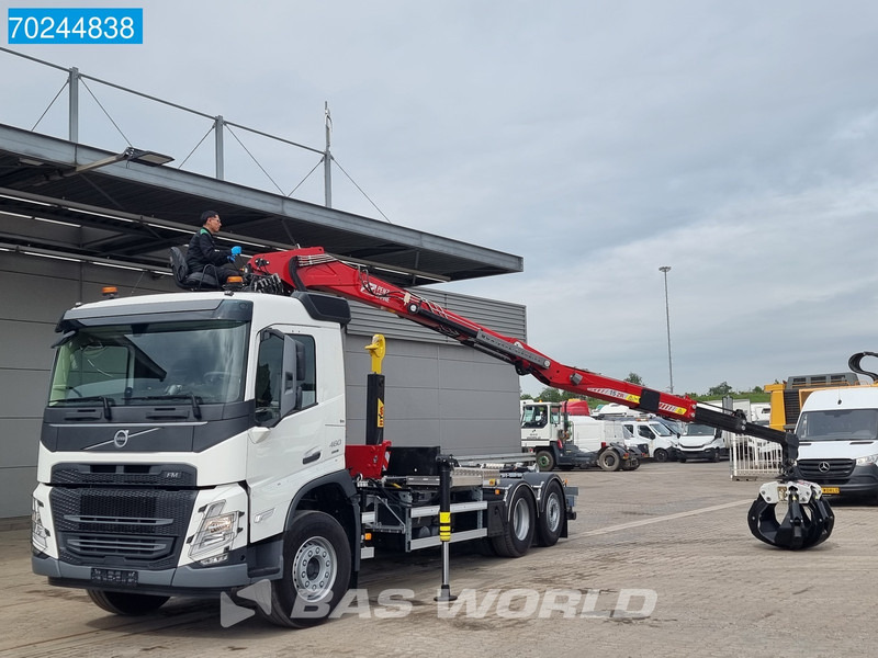 Nový Hákový nosič kontejnerů, Auto s hydraulickou rukou Volvo FM 460 6X2 Penz Crane 15Z9.50R Hyva 20-57-S VEB Liftachse: obrázek 6