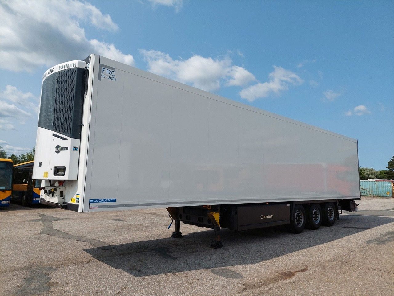 Chladírenský návěs Krone SD Thermo King SLXi 300 7616 Motorstunden