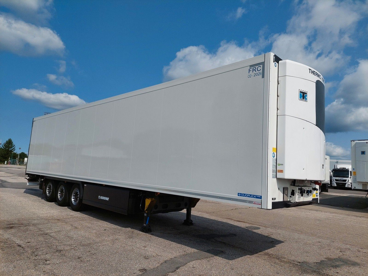 Chladírenský návěs Krone SD Thermo King SLXi 300 7616 Motorstunden