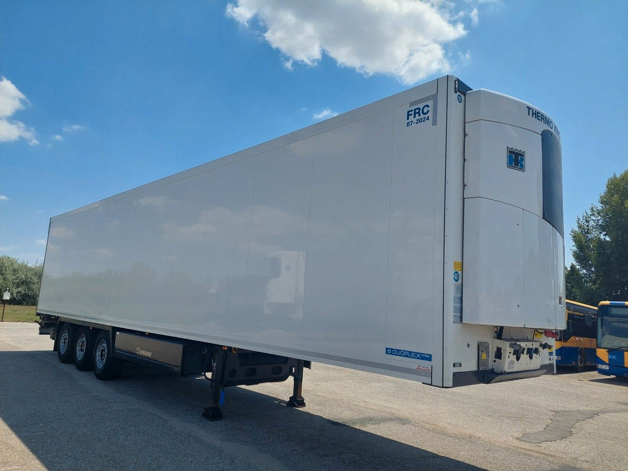 Chladírenský návěs Krone SD Thermo King SLXi 300 Doppelstock