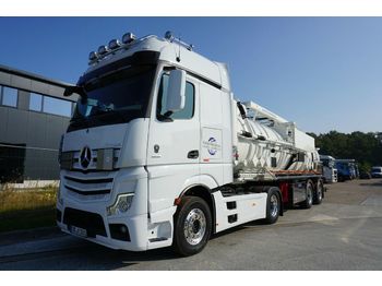 Cisterna návěs Schrader MB Actros 1851 Schrader ADR Saug-Druck Auflieger