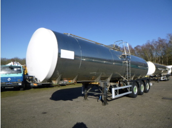 Cisternový návěs pro dopravu potravin Clayton Food tank inox 30 m3 / 1 comp: obrázek 1