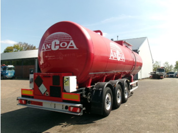 Cisternový návěs pro dopravu bitumenu Cobo Bitumen tank inox 34 m3 / 1 comp: obrázek 4