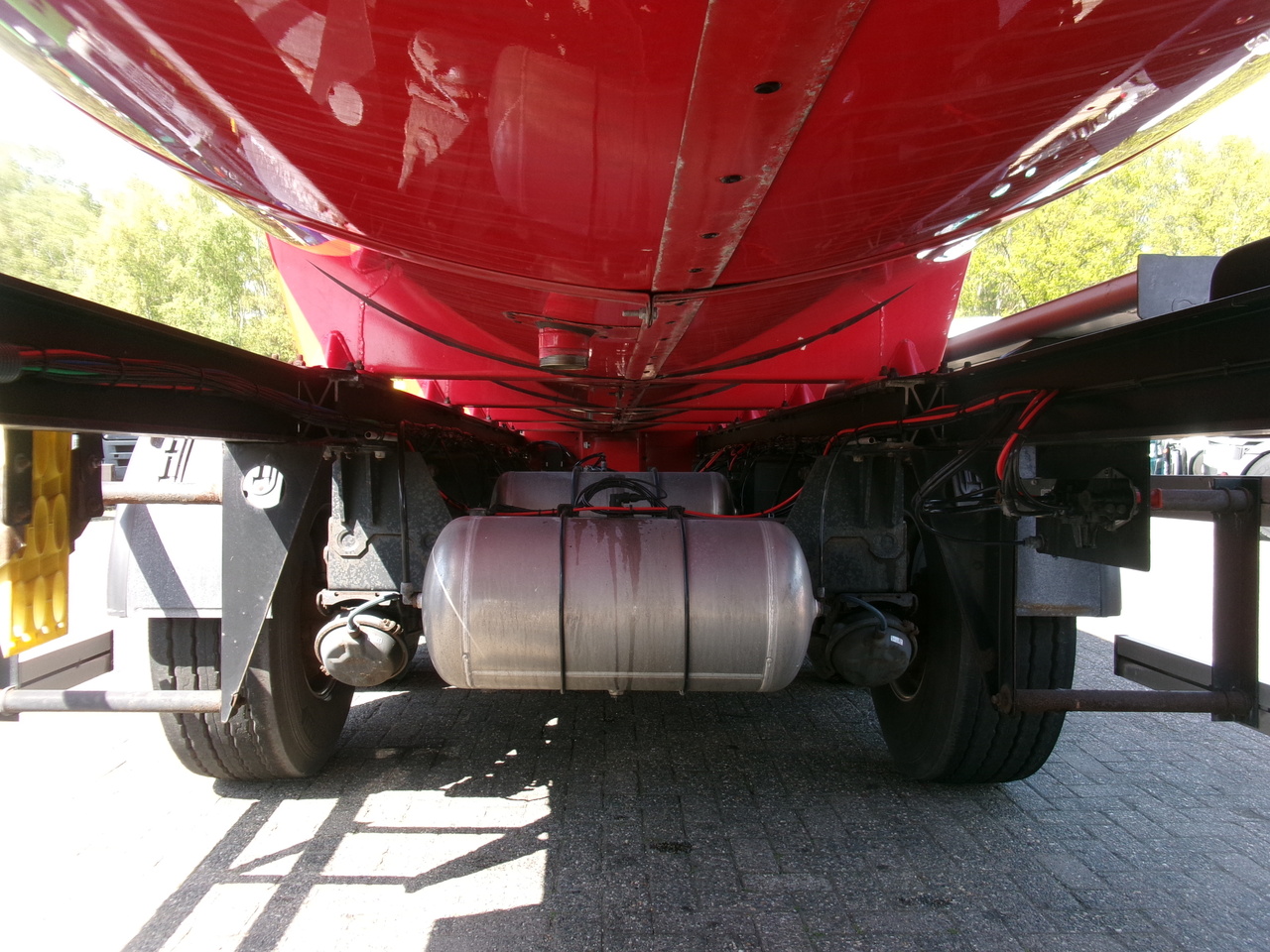 Cisternový návěs pro dopravu bitumenu Cobo Bitumen tank inox 34 m3 / 1 comp: obrázek 8