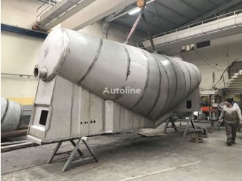 Nový Cisternový návěs pro dopravu cementu EMIRSAN Slurry Tank INOX 304L 4 mm: obrázek 1