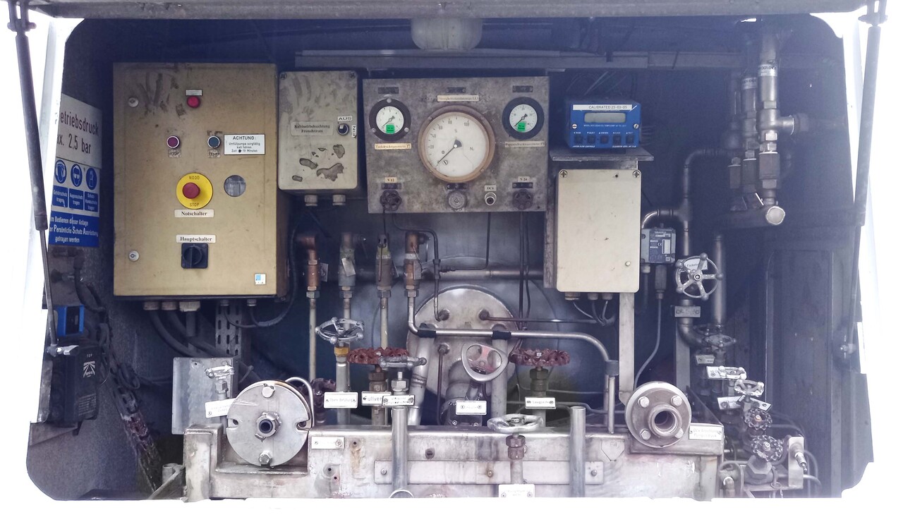 Cisternový návěs Gas cryogenic for nitrogen, argon, oxygen: obrázek 5