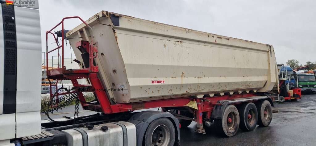 Kempf SKM 35 / 3 * STAHL-MULDE * LIFTACHSE * ALCOA * Sklápěcí návěs z ...