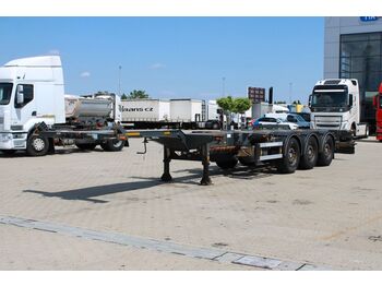 D-TEC FLIPOVER 04, SAF AXLES, ADR LIFT AXLE, EXPANDING  - Kontejnerovy návěs/ Výměnná nástavba