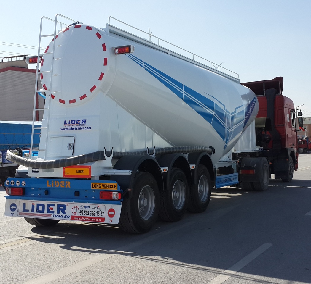 Nový Cisternový návěs pro dopravu cementu LIDER 2023 MODEL NEW CEMENT TANKER: obrázek 13