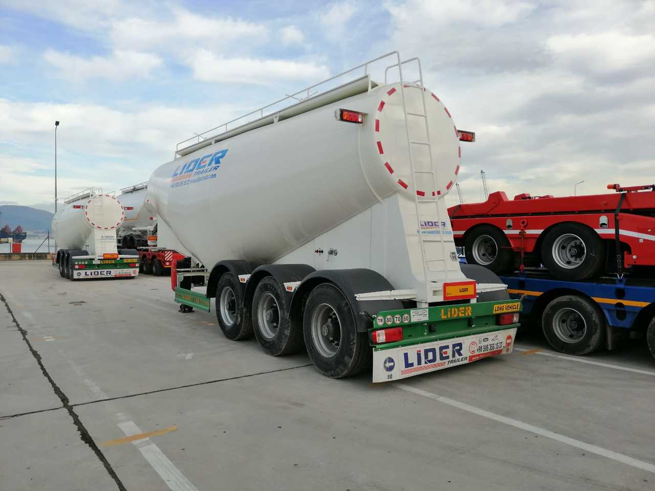 Nový Cisternový návěs pro dopravu cementu LIDER 2023 MODEL NEW CEMENT TANKER: obrázek 18