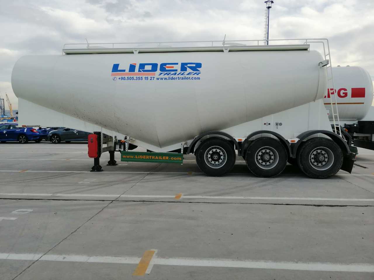 Nový Cisternový návěs pro dopravu cementu LIDER 2023 MODEL NEW CEMENT TANKER: obrázek 17